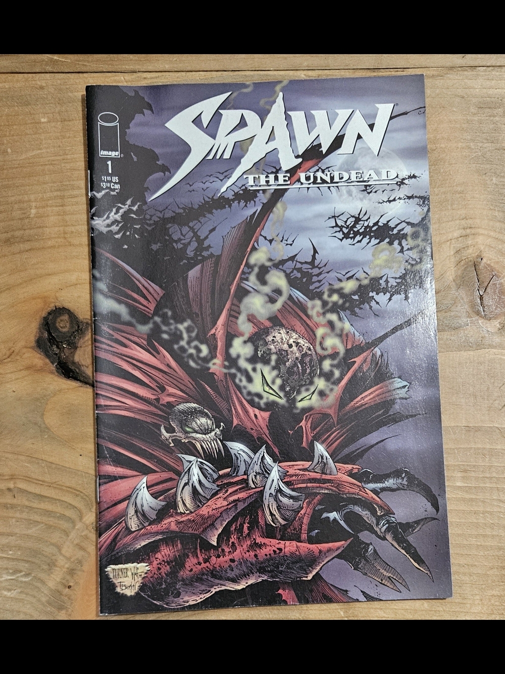 Spawn: The Undead #1 - Image Comics (1999) Michael Turner - Paul Jenkins